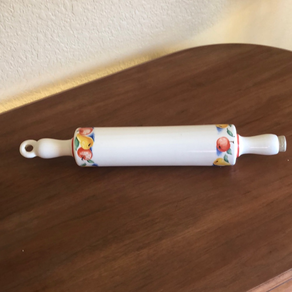 1940s Ceramic Rolling Pin